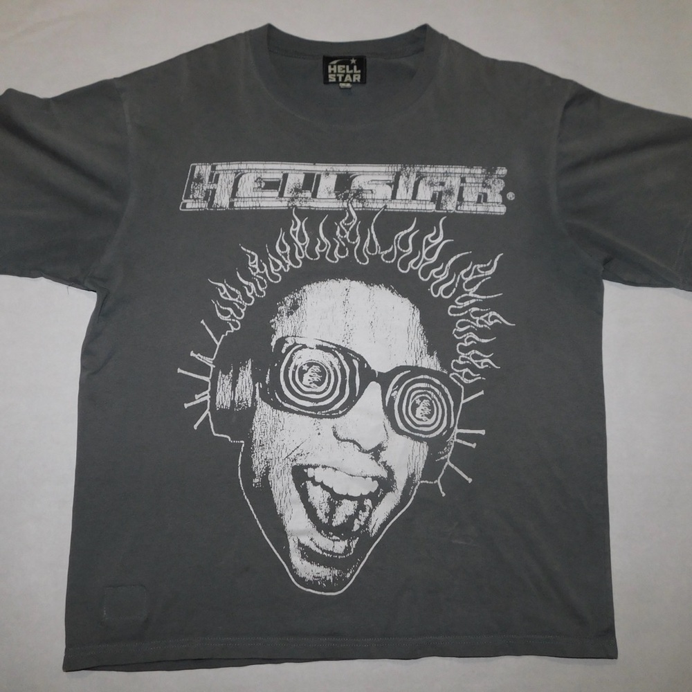 Hellstar Studios Rage Grey Tee Medium - image 5